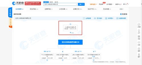 北京小米移動(dòng)軟件公司注冊資本大幅增至14.88億元，強(qiáng)化基礎(chǔ)軟件服務(wù)布局